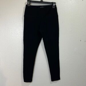 Athena Marie black cropped joggers. Size Small